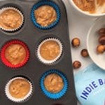 Cover with crunchy pretzel peanut butter