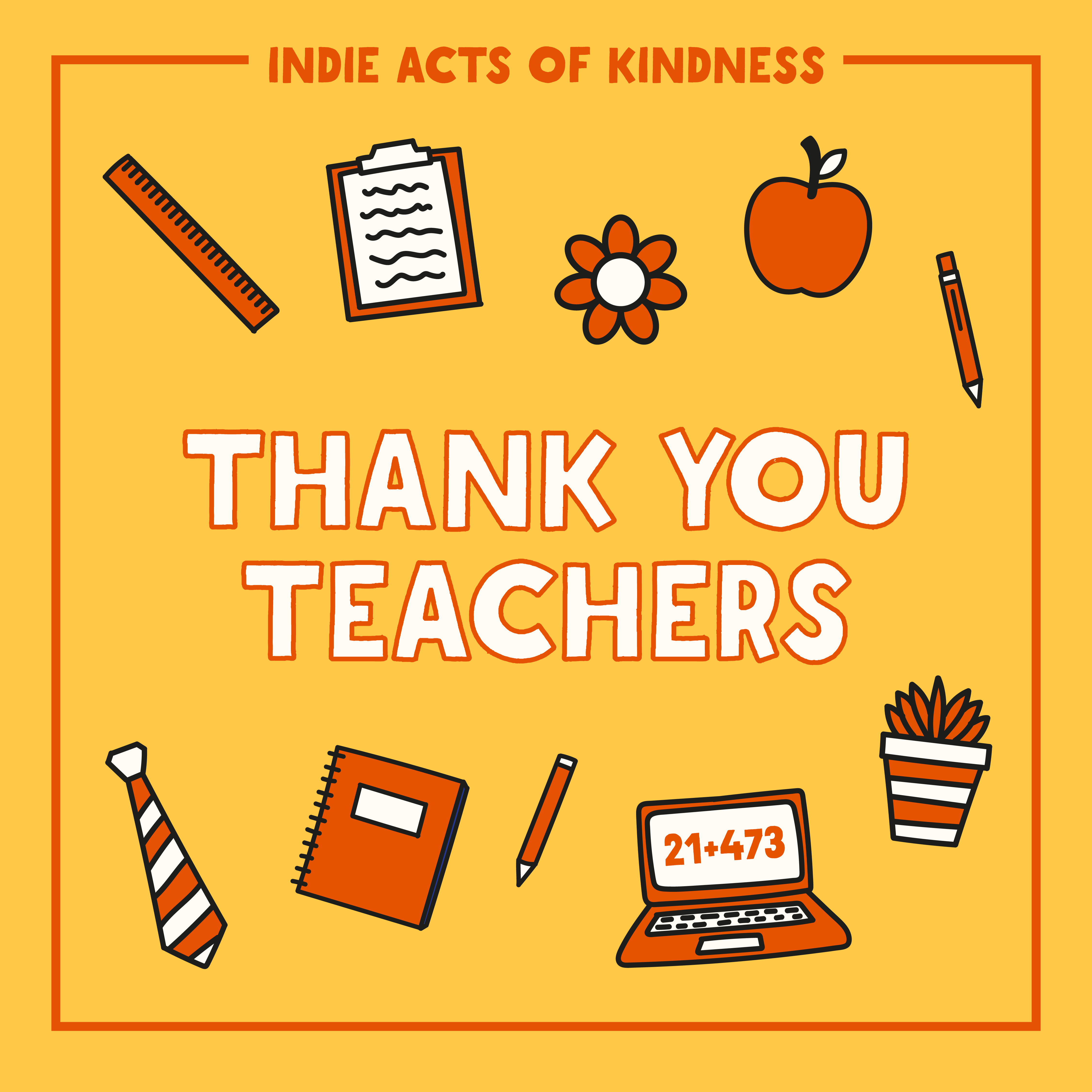 Indie Acts of Kindness: Say “Thank you” with Indie Bay